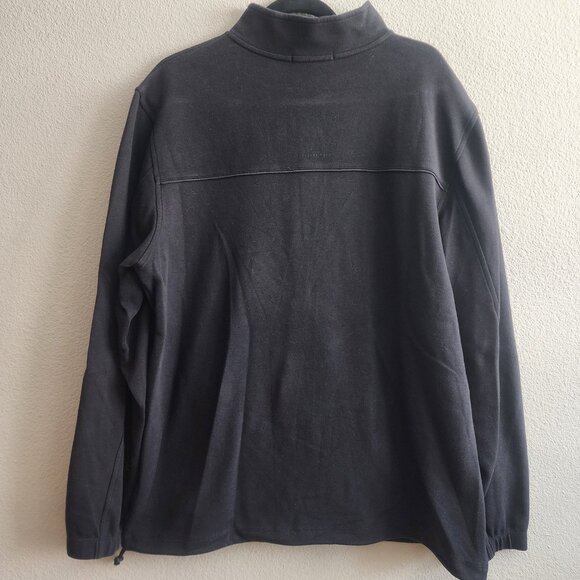 Extracurricular Pullover Sweater Mens XL Half Zip Organic Cotton Patch - Picture 8 of 11